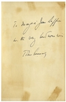John F. Kennedy Signed ''Profiles in Courage'' -- With University Archives COA